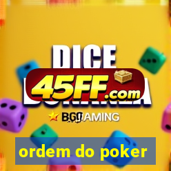 ordem do poker